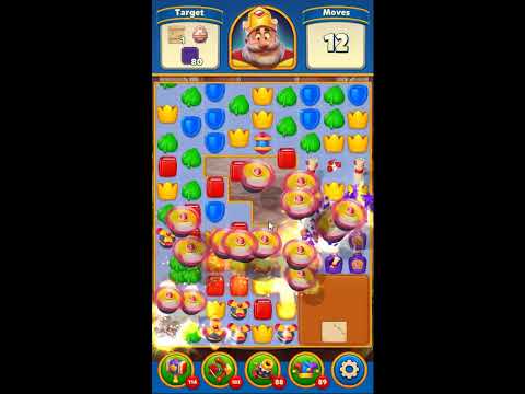 Royal Match Level 2258 - NO BOOSTERS GAMEPLAY 👑 | SKILLGAMING ✔️