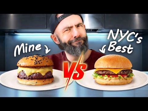Babish Beats NYC's Best Burger Using Dry-Aged Trimmings and Caramelized Onion Jam