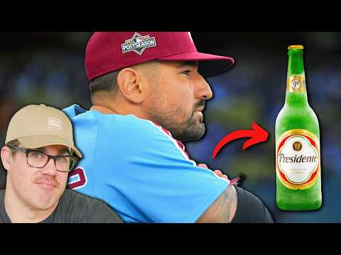 You're not supposed to drink in the dugout during the game