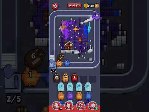 Pixel Flow Tahap 873 Walkthrough