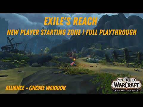 World of Warcraft: Exile’s Reach | New Player Starting Zone Full Playthrough!