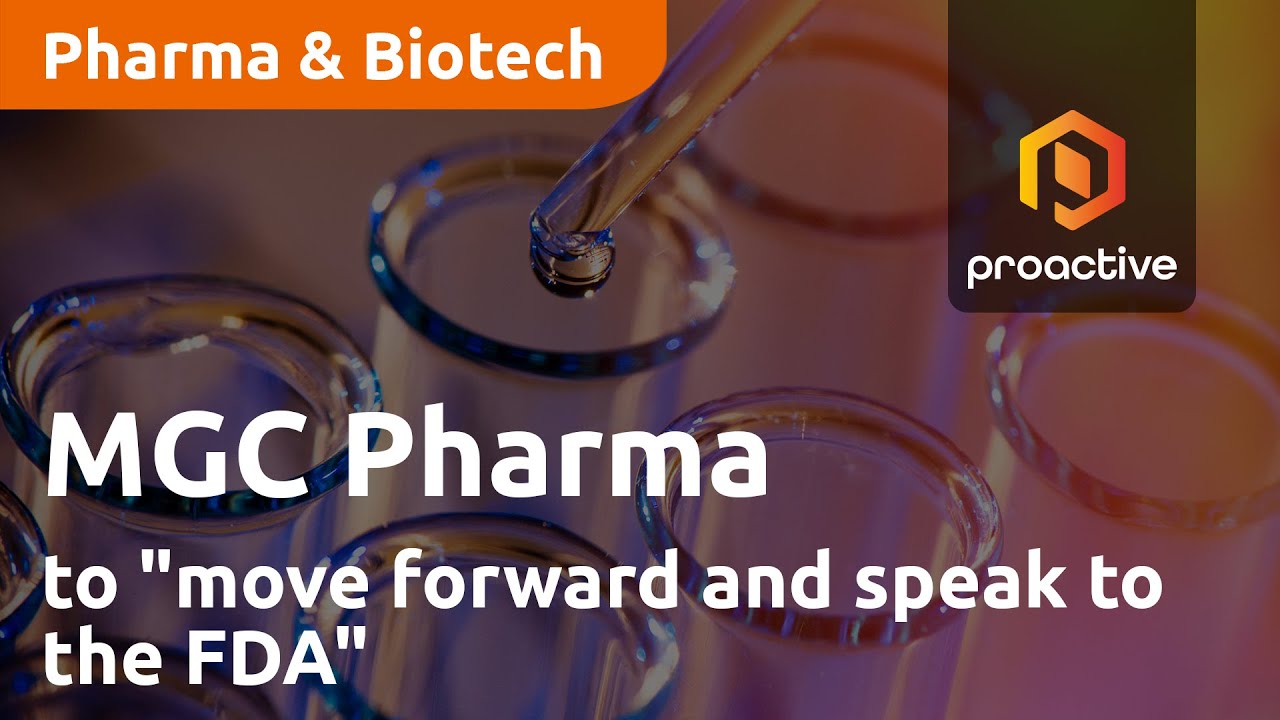 MGC Pharmaceuticals to "move forward and speak to the FDA"