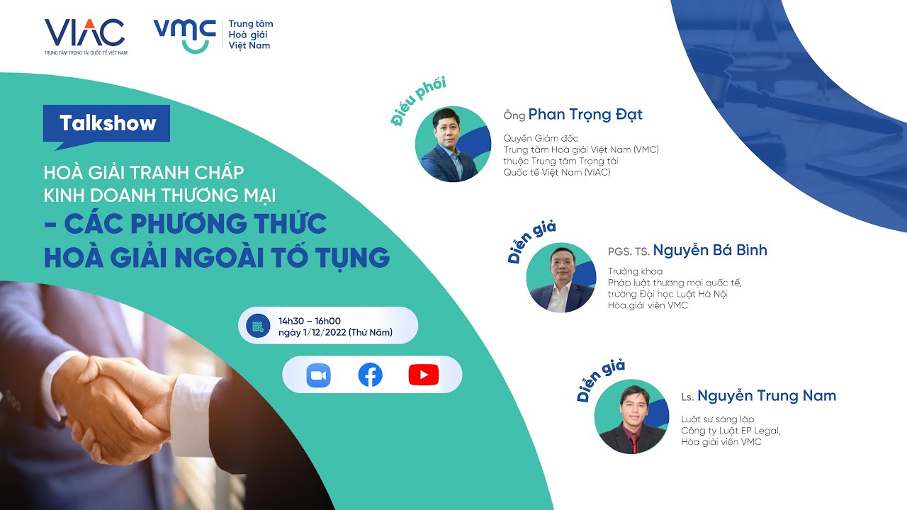 Hoà giải tranh chấp kinh doanh thương mại - Các phương thức hoà giải ngoài tố tụng