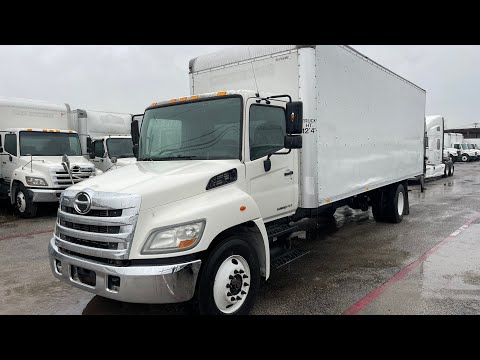 2013 Hino 338 Box Truck w/ lift gate 252,000 miles inspection Video