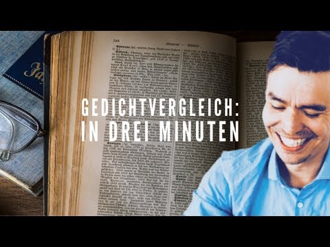 Gedichtvergleich in drei Minuten