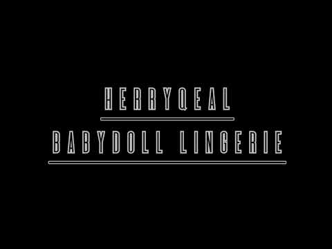 HERRYQEAL  Nightwear | Babydoll Honeymoon Lingerie Set for Women  with G-String Panty .