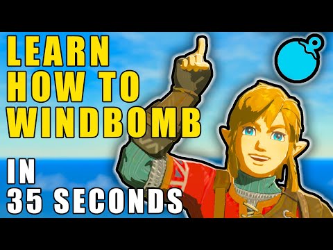 EASY How to WindBomb in 35 Seconds | Zelda BOTW Tricks