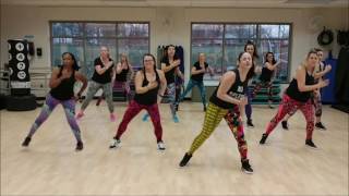 &quot;Rock this Party&quot; by Bob Sinclar &amp; Cutee B - Dance Fitness Choreography  - ashley jabs
