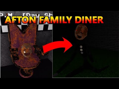Roblox Aftons Family Diner Kesho Wazo - aftons family diner roblox secret characters
