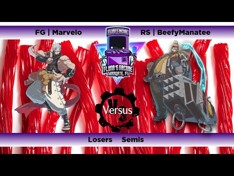 Flynn's Arcade 057 Losers Semis - FG | Marvelo (Chipp) Vs RS | BeefyManatee (Goldlewis)Guilty Gear