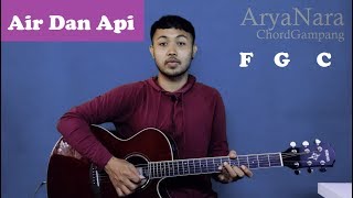 Chord Gampang (Air Dan Api - Naif) by Arya Nara (Tutorial Gitar) Untuk Pemula