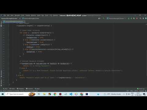 Password Strength Checker Using Java With Source Code Java Projects Conditional Statements