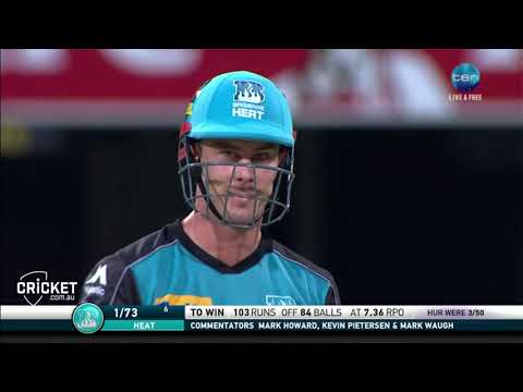 Chris Lynn hits one out of the Gabba! | KFC BBL|06