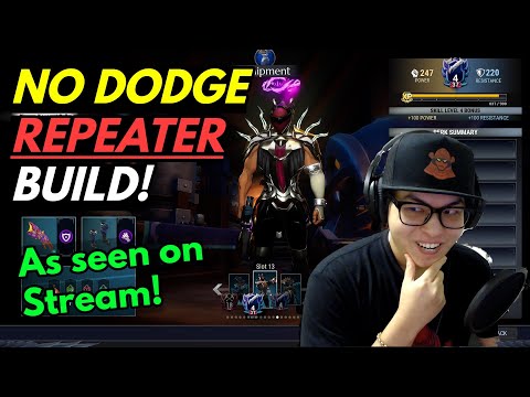 NO DODGE STYLE - Dauntless Urska Repeater Build for End Game - Patch 1.10.1.