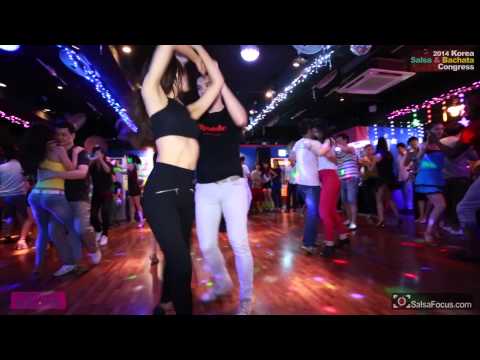 Ruben& Tere Bachata Free Dance@ 2014 Korea salsa & Bachata congressAfter Party 나오미