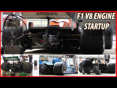 Thumbnail for Formula 1 engine Startup & exhaust sound (V8 Engines) by Ferrari, Car