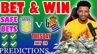FOOTBALL PREDICTIONS TODAY 28/07/2026 SOCCER PREDICTIONS TODAY | BETTING TIPS, B