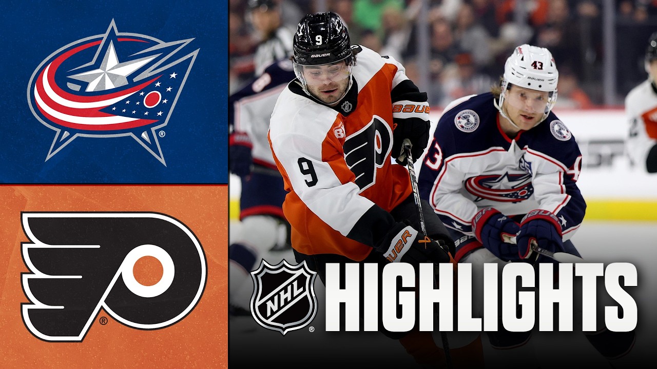 3월25일 콜럼버스 필라델피아 NHL 하이라이트