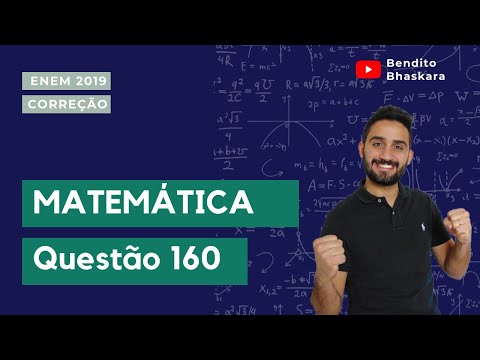 ENEM 2019 | QUESTÃO 160 - Prova Amarela | ANÁLISE COMBINATÓRIA