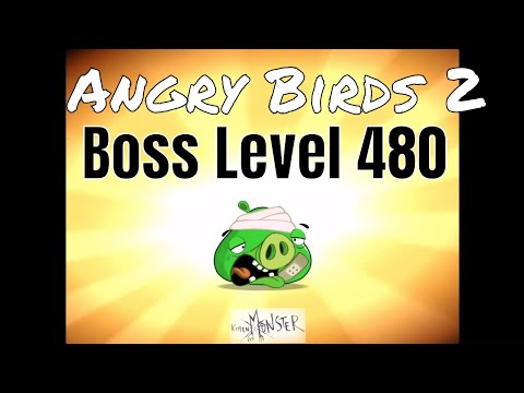 Angry Birds 2 Boss Level 480 3 Star Walkthrough Gameplay
