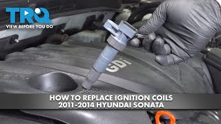 How to Replace Ignition Coils 2011-2014 Hyundai Sonata