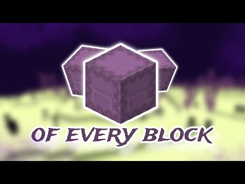 Insane Minecraft Challenge: Shulker Box of Every Block!