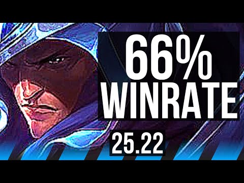 TALON vs ZED (MID) | 66% winrate | KR Diamond | 25.22