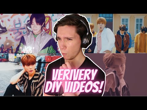 DANCER REACTS TO VERIVERY | DIY M/Vs! (Ring Ring Ring, Tag Tag Tag, From Now, Photo & Paradise)