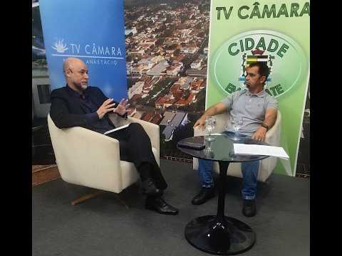 ENTREVISTA SANTA CASA DE SANTO ANASTACIO E VEREADOR MARCOS DIONE