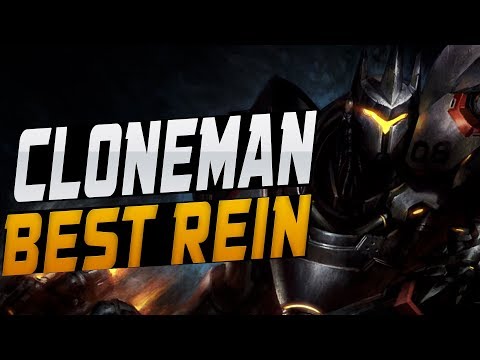 CLONEMAN16 PRO REINHARDT! [ OVERWATCH SEASON 8 TOP 500 ]