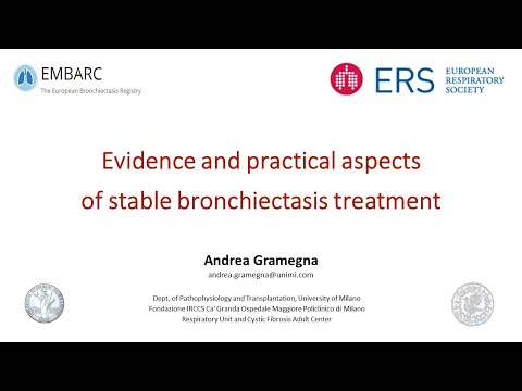 Lessons in Bronchiectasis - Andrea Gramegna and Pieter Goeminne (26.07.2023)