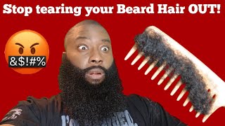 #DemGainz #BeardGrowth #BeardSamson Stop tearing your Beard Hair Out! Its Simple!