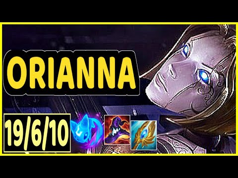 ORIANNA VS ZIGGS - 19/6/10 KDA MID GAMEPLAY