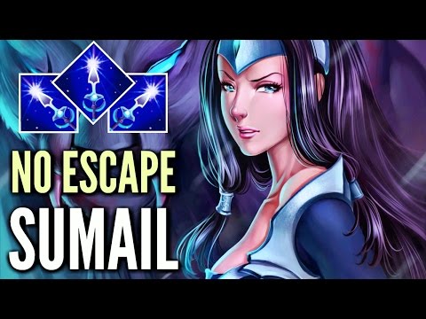 Pro Mirana 3 Arrows Build by Sumail Epic MMR Gameplay Patch 7.01 Dota 2