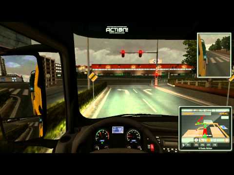 ETS 2: Metz to Bremen MAN TGX with Logs