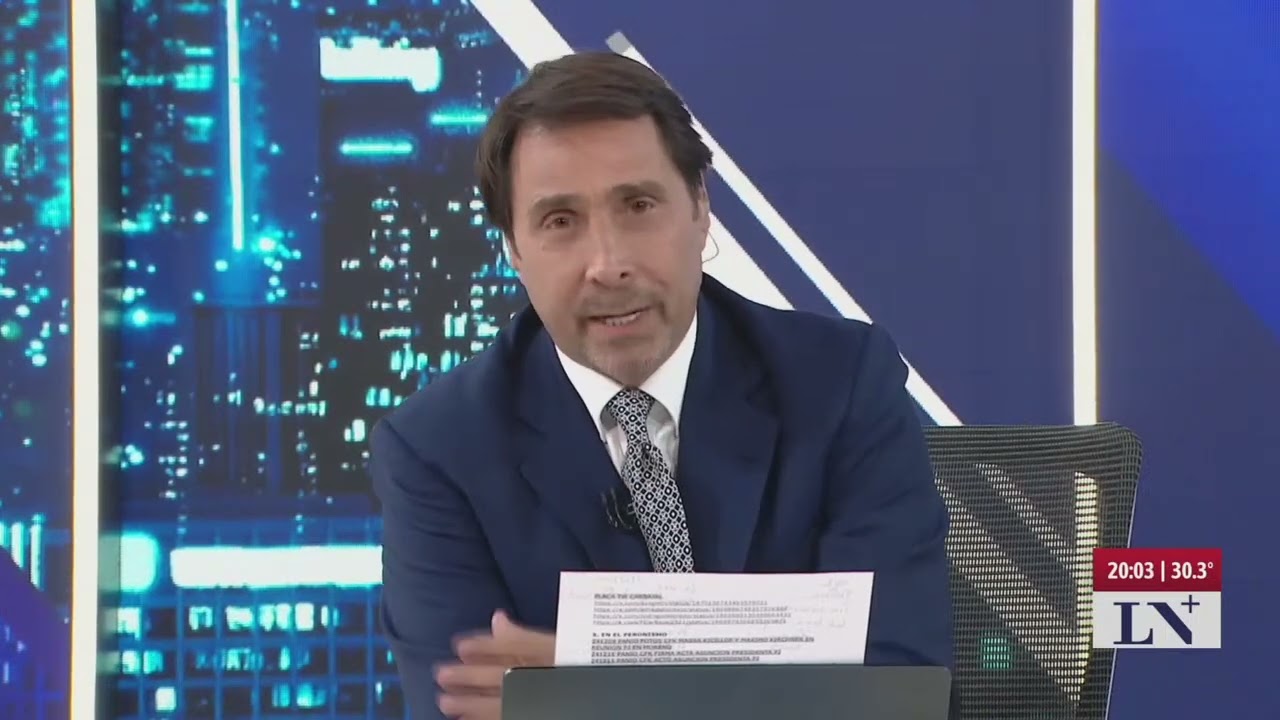 Eduardo Feinmann se despidió de LN+ y dedicó unas palabras de agradecimiento
