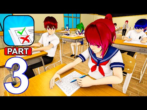 Anime High School Teacher Simulator - Gameplay Walkthrough,  College School (iOS, Android) | Part 3
