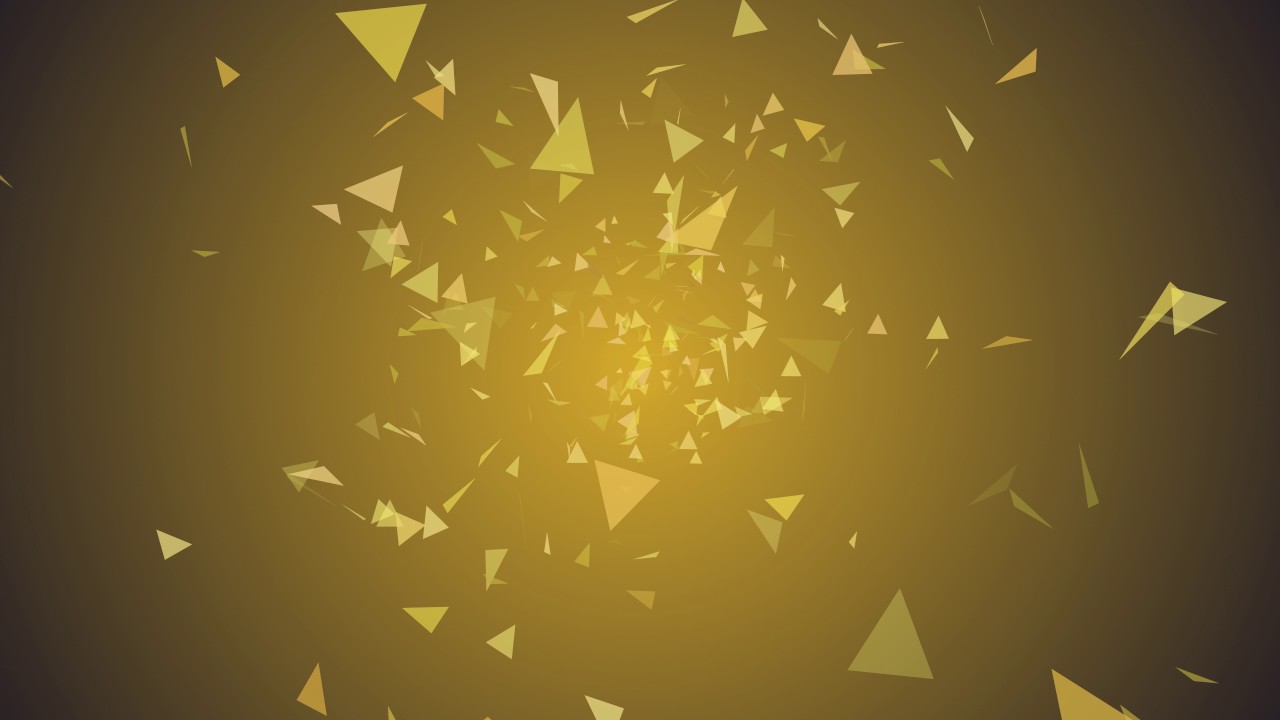 Royalty free 4k yellow triangle  Graphical Background