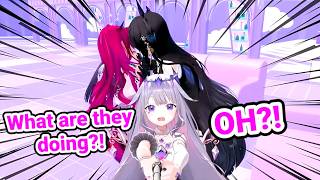 *Biboo holds the camera* 𝗜𝗥𝘆𝗦 𝗮𝗻𝗱 𝗡𝗲𝗿𝗶𝘀𝘀𝗮 𝗯𝗲𝗵𝗶𝗻𝗱 𝗵𝗲𝗿: