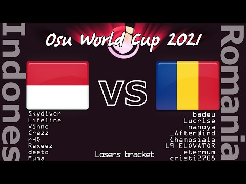 osu! World Cup 2021 Indonesia VS Romania (Tiebreaker)