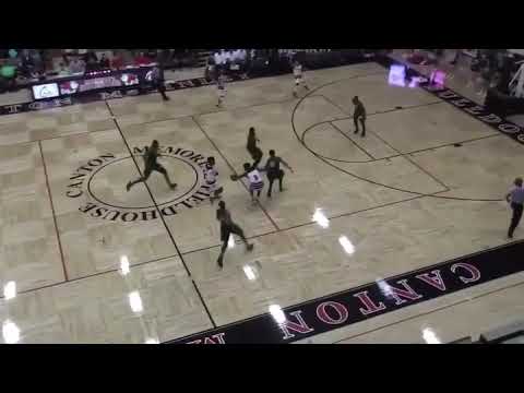 Kobe Johnson Canton McKinley class 2021 coast to coast vs St Vincent St Mary’s