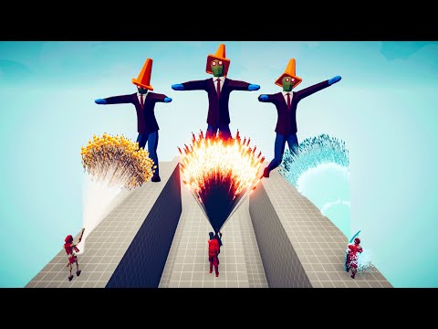 3x GIANT ZOMBIES PvZ vs 3x EVERY GOD - Totally Accurate Battle Simulator TABS