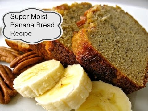 Super Moist Banana Bread Recipe -  | aSimplySimpleLife Recipes