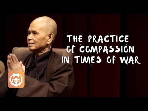 Thich Nhat Hanh teaching about compassion