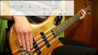 Black Sabbath - Falling Off The Edge Of The World (Bass Cover) (Play Along Tabs In Video)