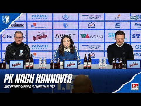 „Der schnelle Gegentreffer nach dem Ausgleich war der Knackpunkt“ | PK nach dem Hannover-Spiel (1:2)