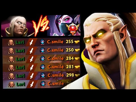 Larl INVOKER vs C.smile GRANDMASTER TEMPLAR ASSASSIN MID | Dota 2 Invoker