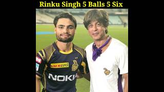 Rinku singh | 5 Balls 5 Six kkr vs Gujarat Titans #ipl2023 #cricket #rinkusingh #shorts #shortsfeed