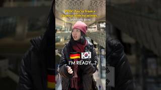 Download lagu Winter: Germany vs Korea 🇩🇪🇰🇷🤣🥶 #culture #travel #winter #skit #funny #germany #korea mp3