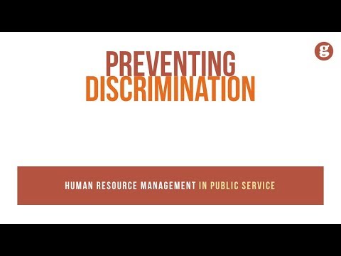 Preventing Discrimination
